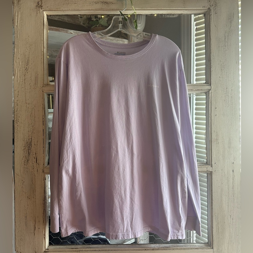 Columbia | Lavender Long Sleeve Graphic Shirt